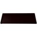 A rectangular black Tablecraft cooling platter with a speckled black finish.