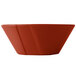A red Tablecraft copper serving bowl.