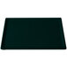 A black rectangular Tablecraft cooling platter with a white speckled border.