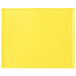 A yellow rectangular cast aluminum platter.