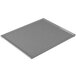 A Tablecraft granite cast aluminum rectangular cooling platter with a gray finish.