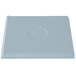 A gray rectangular cast aluminum cooling platter with a white surface.
