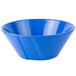 A Tablecraft cobalt blue cast aluminum serving bowl.