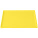 A yellow rectangular Tablecraft cooling platter.