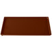 A brown rectangular Tablecraft cooling tray.