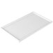A white rectangular Tablecraft cooling platter.