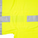 A yellow and grey Cordova high visibility safety shirt with reflective stripes.