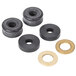 A T&S glass filler repair kit with black rubber washers and bushings.