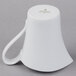 A Schonwald Continental White porcelain creamer with a handle.