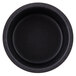 A black round Matfer Bourgeat Exopan mini cake pan.