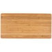 A rectangular bamboo board with a rectangle shape.