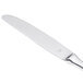 A Libbey Baguette stainless steel knife with a fluted hollow handle.