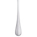 A Libbey stainless steel serving spoon with a baguette design.