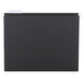 A black rectangular Smead file folder with white plastic tabs.