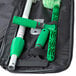 A green Unger ErgoTec window cleaning tool kit in a black case.