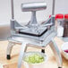 A Nemco Easy Chopper II with a bowl of chopped vegetables.