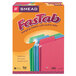 A box of multi colored Smead FasTab hanging file folders.
