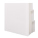 A white Smead file folder with 3 white insertable dividers.