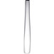 A close up of a Chef & Sommelier stainless steel salad fork with a white background.