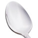 A Libbey Lady Astor stainless steel teaspoon with a silver handle.
