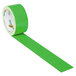 A roll of neon green Duck Tape.