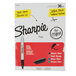 A white box of 36 Sharpie fine tip permanent markers in assorted colors.