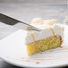 A piece of cake with a Chef & Sommelier stainless steel dessert knife.