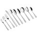 A case of 12 Choice Dominion stainless steel iced tea spoons.