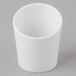 Schonwald 9397901 Grace 1 3/4" x 2 1/2" Continental White Porcelain Sugar Stick Holder - 12/Case