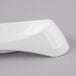 A Schonwald Grace white porcelain bowl with a curved edge.
