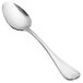 A silver Chef & Sommelier stainless steel dessert spoon.