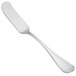 A Chef & Sommelier stainless steel butter spreader with a white background.