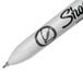 A white Sharpie Ultra-Fine Point retractable permanent marker with black writing.