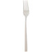 An Arcoroc stainless steel dinner fork with a silver handle.