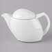 A Schonwald white porcelain teapot with a lid.