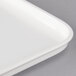 A white Villeroy & Boch porcelain rectangular serving plate with a lid.
