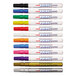 A group of Uni-Paint markers with different colors.