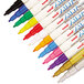 A group of Uni-Paint markers in different colors.