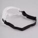 Cordova clear safety goggles with a black strap.