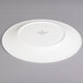 A white Villeroy & Boch porcelain plate with a small white rim.