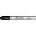 The silver Sharpie Pro logo on a black Sharpie Pro Chisel Tip Permanent Marker.