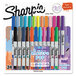 A box of colorful Sharpie Electro Pop markers.