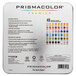 A box of Prismacolor Premier colored pencils with a chart of different colors.
