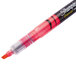 The red Sharpie Liquid Highlighter with a chisel tip.