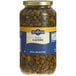 A 32 oz jar of Capotes Capers with a blue label.
