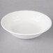 A white Villeroy & Boch porcelain bowl with a small design on it.