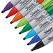 A group of Sharpie chisel tip permanent markers in different colors.