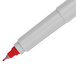 A close-up of a Sharpie red Ultra-Fine Point permanent marker.