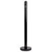 An American Metalcraft black stainless steel free standing smoker pole and base.