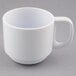 A white GET Tritan mug with a handle.